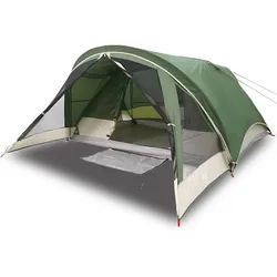 furnicato Faltzelt Campingzelt Grün 275 x 183/303 x 140 cm für 4 Personen, (1 tlg) grün