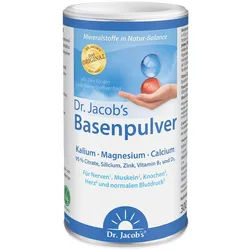 Dr. Jacob's Basenpulver Original Citrat-Mineralstoffe Kalium Magnesium Calcium Pulver 300 g 300 g Pulver