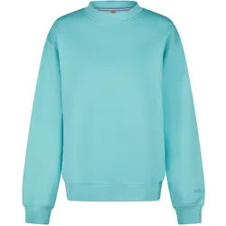 Kapuzenpullover SALZHAUT "Pullover TAGEL", Damen, Gr. M, blau (aqua), Obermaterial: 100% Baumwolle CO., Pullover Kapuzenpullover