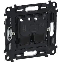 Legrand Valena IN’MATIC, Datendose 2xRJ45, Kat. 6A, STP