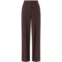 Le pantalon Wide Fit coupe Cornelia Peter Hahn marron