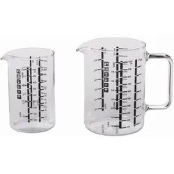 SIMAX Set Messbecher-Set Glas 2-teilig