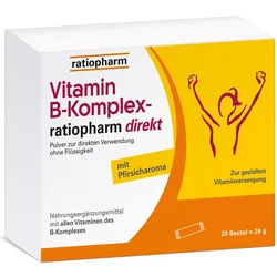 Vitamin B-Komplex ratiopharm direkt - mit 8 B-Vitaminen