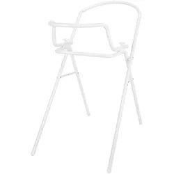 Xxxl Badewannenständer , Weiß , Metall , 64x95x98 cm , Pflegen, Baden, Babybadewannen