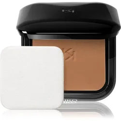 KIKO Milano Full Coverage Blurring Powder Foundation Kompakt - PuderFoundation für volle Abdeckung Farbton 80 Cocoa 10 g