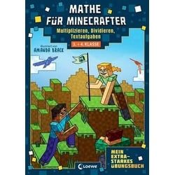 Mathe für Minecrafter - Multiplizieren, Dividieren, Textaufgaben, 3./4. Klasse