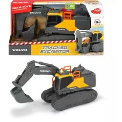 Dickie Volvo: Raupenbagger mit Licht und Sound - 23 cm