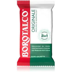 Borotalco Original erfrischende Feuchttücher für Beine, Körper und Achseln 12 St.
