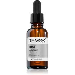 Revox B77 JUST Lactic Acid + HA glättendes Peeling-Serum für Gesicht und Hals 30 ml