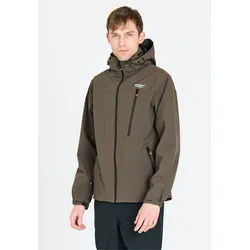 WEATHER REPORT Outdoorjacke DELTON W-PRO15000 ist atmungsaktiv, wasser- und winddicht braun|grün 4XL