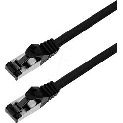 TME TI29-2 - Patchkabel Cat.8.1 S/FTP, 2 m, schwarz