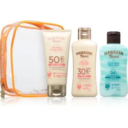 Hawaiian Tropic Glowing Protection Trio Reiseset für die Breunung