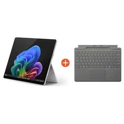 Microsoft Surface Pro (11. Edition) 13" OLED 2in1 Platin Snapdragon® X Elite 16GB RAM 1TB SSD Win11 ZIA-00004 inkl. Platin Keyboard SL
