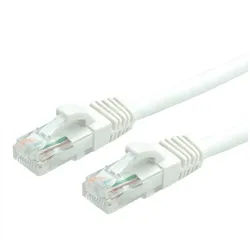 VALUE Patchkabel Cat.6A (Class EA) UTP LAN-Kabel, RJ-45 Männlich (Stecker), RJ-45 Männlich (Stecker) (150.0 cm) weiß