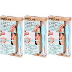 Demicso® wiederverwendbarer Ohrreiniger mit 2 Aufsätzen