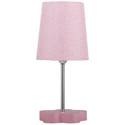 Tischleuchte , Pink , Textil, Holzwerkstoff , 14x32x14 cm , RoHS, Europäischer Sicherheitsstandard , einfach zu transportieren , Lampen & Leuchten, Leuchtenserien