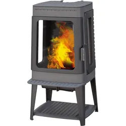 EEK A Design-Gusskaminofen Plamen Authentic 35N Herdplatte, ext. Zuluft