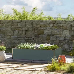 GFP Halfsize 195 x 99 x 39 cm Hochbeet, Anthrazit - (GFPV00521)