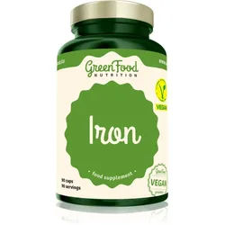 GreenFood Nutrition Iron Kapseln zur Unterstützung der Blutbildung 110 g