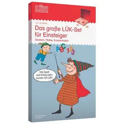 Schulbuch LÜK-Set 1./2. Klasse - Mathematik, Deutsch, Konzentration Das große LÜ Heinz Vogel weiß