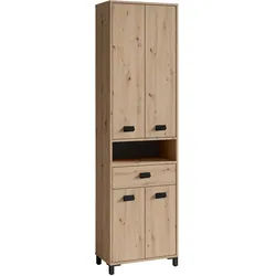 Hochschrank Wellness B: 54 cm Artisan Eiche Dekor