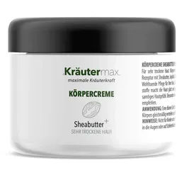 Kräutermax Körpercreme Sheabutter plus Körperpflege 250 ml