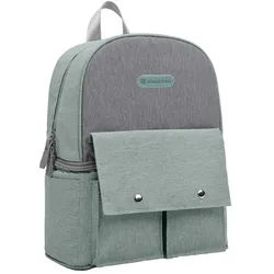 Kikkaboo Wickeltasche Nia Rucksack, Reißverschlussöffnung, verschiedene Fächer grün