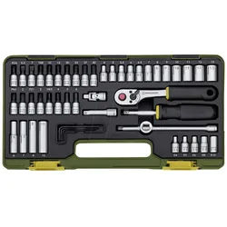 PROXXON 23280 - Steckschlüsselsatz, Multi, 1/4”, 49 -teilig