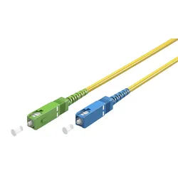 Goobay 25x Goobay 59664 Glasfaserkabel (FTTH), Singlemode (OS2) Yellow, Netzwerkkabel