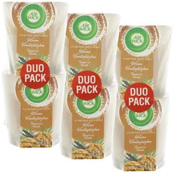 Air Wick Duftkerze 3 x Air Wick Wohlfühl Duftkerze Warme Vanilleplätzchen DUO je 2 x 105g