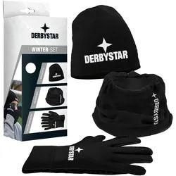Derbystar Fussball Winter-Set v22 6596070022 7 - Schwarz - 7