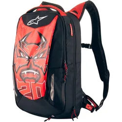 Alpinestars FQ20 City Hunter Rucksack, schwarz-rot, Größe M 11-20l 21-30l für Männer