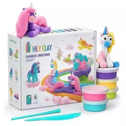 Hey Clay: großes Set aus Knetmasse - Einhorn