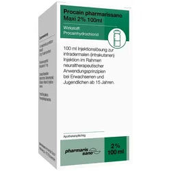 PROCAIN pharmarissano Injektionsflasche 2% 100 ml 100 ml