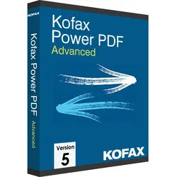Kofax Power PDF Advanced 5.0 | Sofortdownload + Produktschlüssel