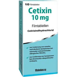 Cetixin 10mg 10 St Filmtabletten