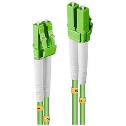 Lindy LINDY 46311 Glasfaser LWL Anschlusskabel 2.00 m Grün [1x LC-Stecker - Glasfaserkabel, (200.00 cm) grün