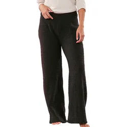 Plüsch-Loungewear-Hose für Damen