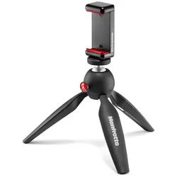 Manfrotto PIXI Mini-Stativ mit Smartphone-Klemme Stativhalterung