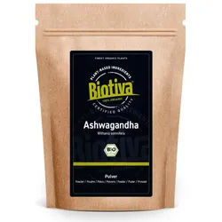 Biotiva Ashwagandha Pulver Bio 1000 g