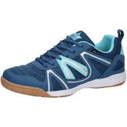 Hallenschuh LICO "Sportschuh Fit Indoor", Herren, Gr. 40, blau, Synthetik, Schuhe Hallenschuh