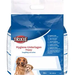 TRIXIE Hygiene-Unterlage Nappy, 40 x 60 cm, 50 Stück