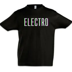 Urban Backwoods Print-Shirt Electro Glitch Kinder T-Shirt Synthesizer Electro Techno LFO Musik (1-tlg) Music DJ MC Elektro schwarz 134/146