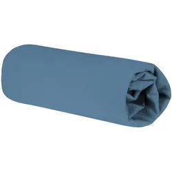 Roba Spannbettlaken 40 x 90 – 45 x 90 cm , Blau , Textil , Rechteckig , 45x90 cm , Gots , Schlafen, Babybettausstattung, Kinderspannleintücher
