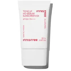 Innisfree Tone Up No Sebum Sunscreen Ex SPF 50+ Pa++++ 60ml 60 ml
