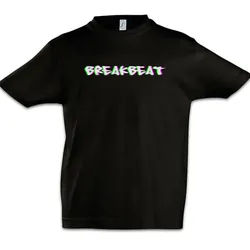 Urban Backwoods Print-Shirt Breakbeat Glitch Kinder T-Shirt Synthesizer Electro Techno LFO Musik (1-tlg) Music DJ MC Elektro schwarz 134/146