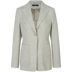 Le blazer long coupe légèrement cintrée Fadenmeister Berlin gris