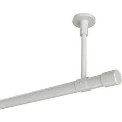 GARDINENSTANGE Sonette Santo 260 cm (geteilt in 2 x 130 cm), 1-läufig, 20 mm Ø Weiß