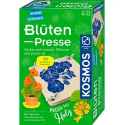 Kosmos Experimentierkasten Kosmos Blütenpresse, Experimentierkasten