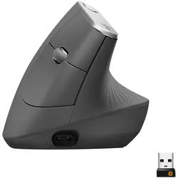 4000 DPI Büro Maus Optisch MX Vertical Advanced Ergonimic (Graphit)